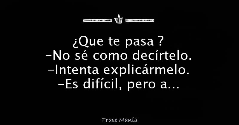 Estoy Tranquila Y Se Me Acelera El Corazón