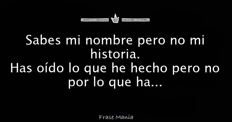 No Sabes Lo Que Significas Para Mi