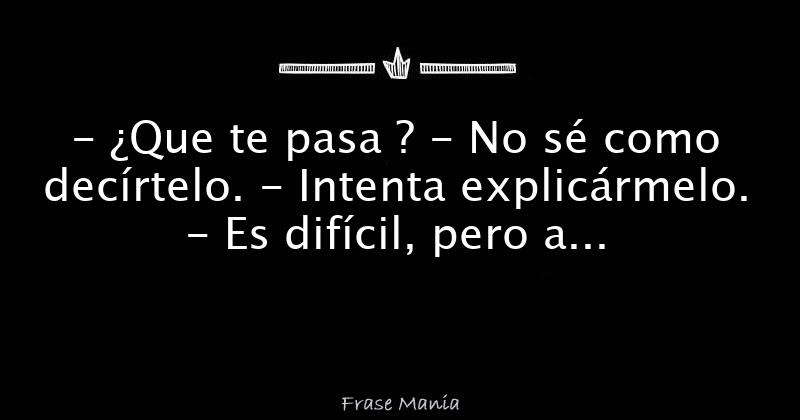 Estoy Tranquila Y Se Me Acelera El Corazón