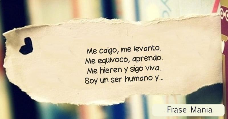 Si Me Caigo Me Levanto Frases