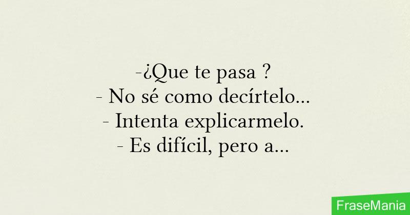 Estoy Tranquila Y Se Me Acelera El Corazón