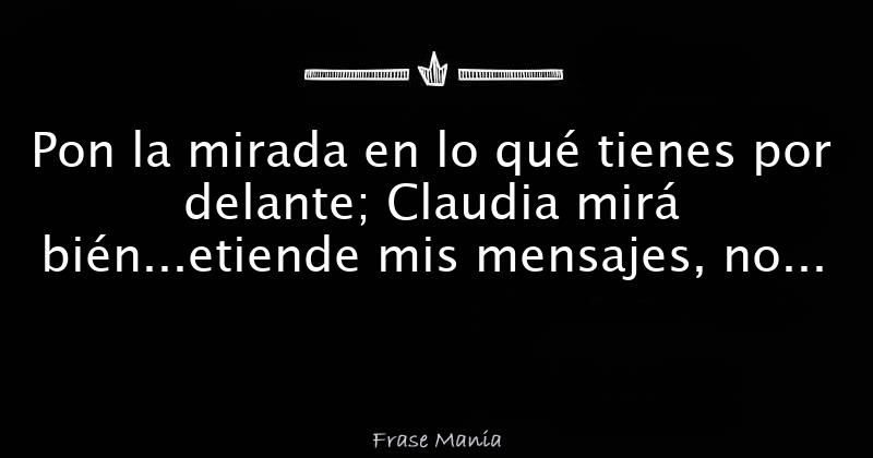 Si La Primera Mirada Es La Que Vale