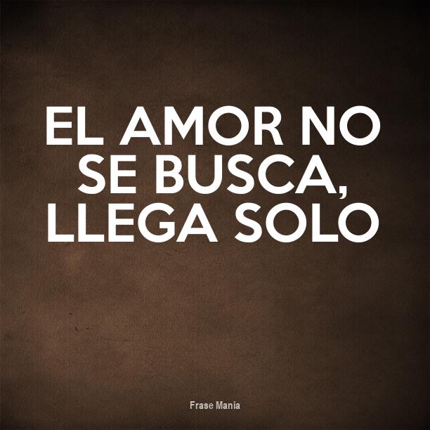 Cartel para: El amor no se busca, llega solo