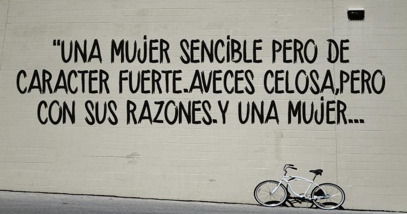 Una mujer sencible pero de caracter  celosa,pero con sus   una mujer que odia que le mientan...No es ostentosa pero le gusta  lucir de lo que sabe que se ha ganado